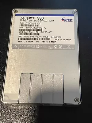  STEC ZeusIOPS 800GB SSD • $45