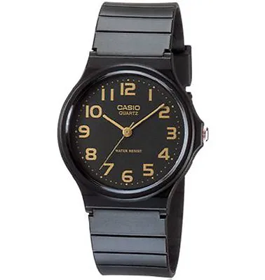 Casio MQ24-1B2 Classic Analog Watch Black Resin Band Water Resistant • $16.25
