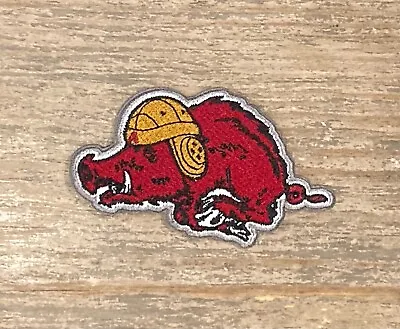 $15.95 • Buy Retro University Of Arkansas Razorbacks Mascot Patch