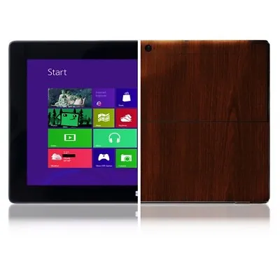 Skinomi Tablet Dark Wood Cover+Screen Protector For Microsoft Surface Windows RT • $30.63