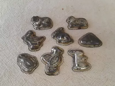 Vintage Antique Metal Candy Mold Animal Miniature Soap Easter Bunny • $21.95