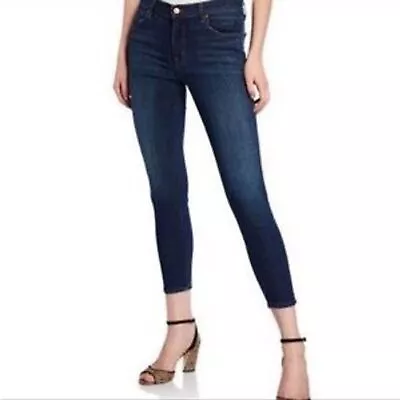 NWOT J Brand Capri Dark Wash Jeans In Starless Women’s 24 Skinny Ankle Jean • $19.99