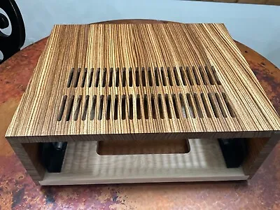 McIntosh L-12 Cabinet Solid Zebrano Wood Case • $500