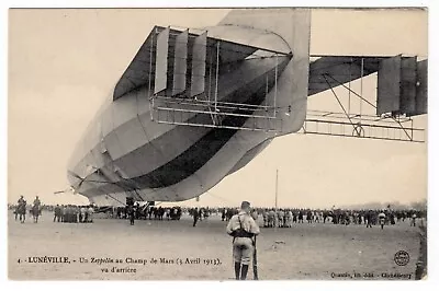 ZEPPELIN LZ 16 / Z IV Lunéville France 1913 Printed Postcard [2] • £2