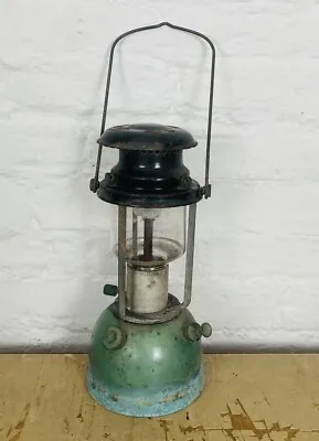 Bialaddin Lamp Model 310 Green 13  Tall Glass Intact Storm Lantern Untested GA • £39.99