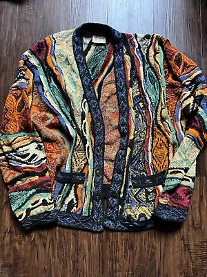 80s/90s Vintage Coogi Cardigan Extremely Rare! Size XL • $275