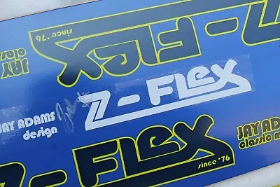 $520 • Buy Jay Adams Model Z-Flex Autographed OG Dogtown 9.5x32in. Vintage SKATEBOARD DECK