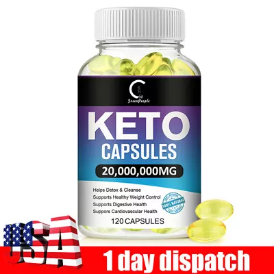 Keto Burn Advanced Weight Loss Fat Burner Diet Pills 120 Ketogenix BHB Ketones • $12.88
