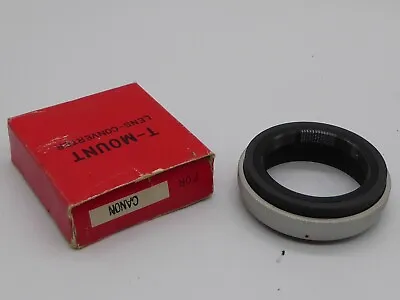 Canon Fd T Mount Converter Lens  Quality Make • £9.99