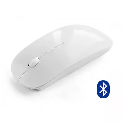 Bluetooth Rechargeable Wireless Silent Quiet Mouse Portable Mini Travel WHITE • $19.99