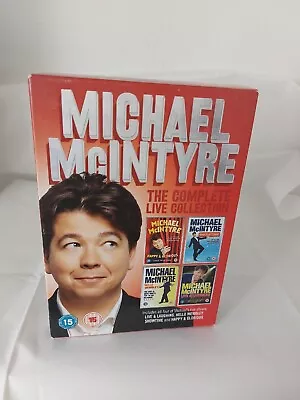 MICHAEL MCINTYRE The Complete Live Collection 4 DVD Set NEW CG W35 • £2