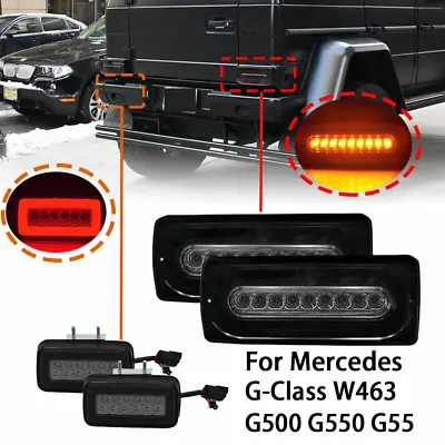 2set Dynamic Tail Brake Light&Rear Fog Lamp For 90-18 Mercedes G-Class W463 G550 • $269.99