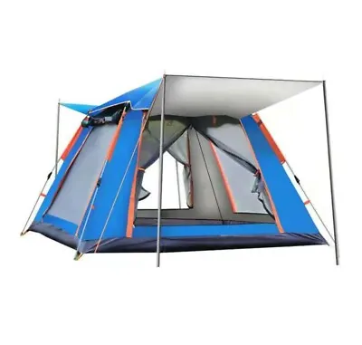 4-5 Person Automatic Camping Tent Hiking Instant Canopy Pop Up Tents Waterproof  • $85