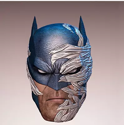 Batman DC Hush Version C 1:12 Scale Custom Unpainted Head 6  Action Figure • $9.90