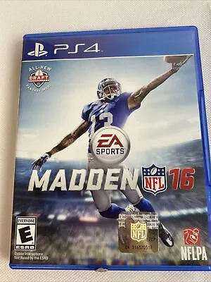 Madden NFL 16 (Sony PlayStation 4 PS4 2015) • $18