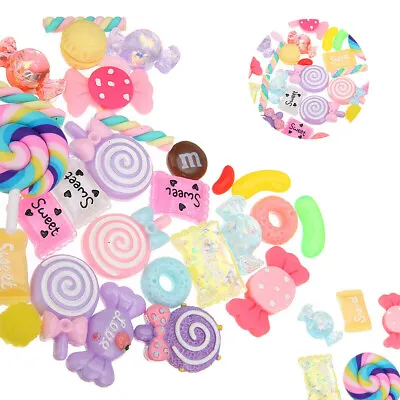 $15.77 • Buy DIY Scrapbooking Slime Beads Accessories Candy Flatbacks Crafts Colorful#2