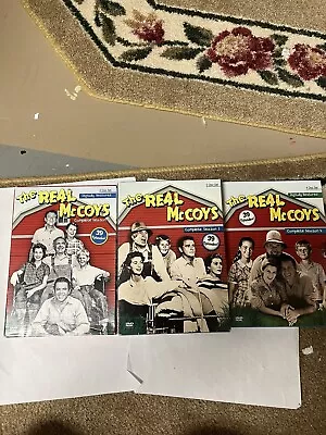 The Real McCoys 3 Seasons On DVD - 12 & 4 ￼ • $36.99