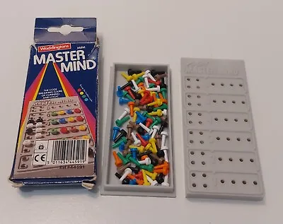 Mini Mastermind Game Waddingtons 1984 Vintage. With Instructions. • £7.99