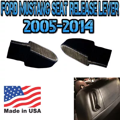 Seat Release Lever Knob FORD MUSTANG 2005-2014 Year 5R3Z-6362762-AAC 2pcs • $18.95