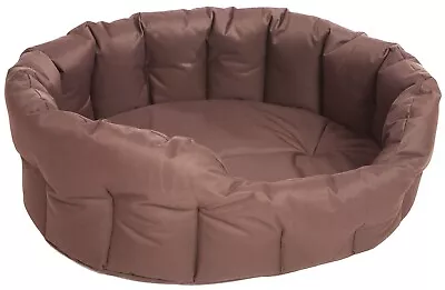 P&L Country Dog Tough Heavy Duty Oval High Sided Waterproof Dog Beds. • £74.99