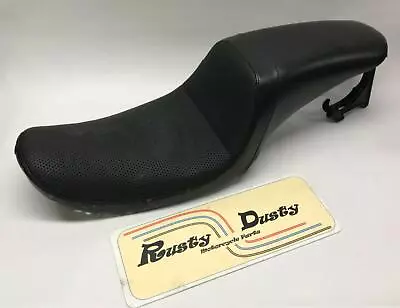 Harley Le Pera Seat LN-522 Dyna Leather Black Cafe Racer Style • $309.99