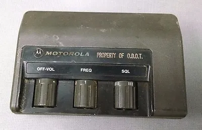 Vintage Motorola Maratrac/Mitrek Clam Shell Control Head YCN4012A • $14.95