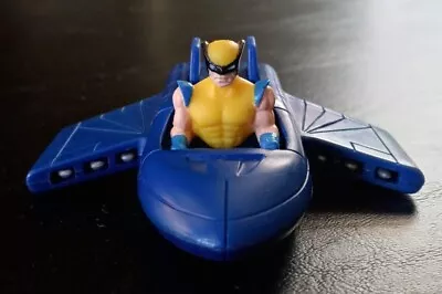 X-men Animated Series Wolverine Blackbird 1996 Mcdonalds Happy Meal Toy Loose • $4.99