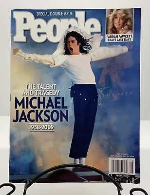 2009 People Magazine Michael Jackson Special Double Issue W/ Farrah Fawcett • $7