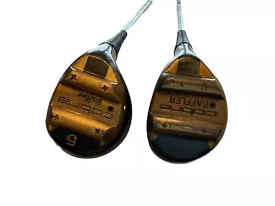 Vintage Cobra Baffler Double Rail Persimmon Fairway Woods • $44.99