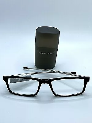 Foster Grant Microvision Folding Reader Glasses Gino +2.75  • $10.44