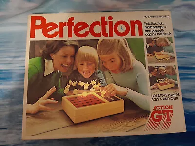 Vintage Perfection Game 1980 Action GT Working Complete No Batteries Needed! • £26.50