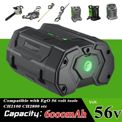 £149.99 • Buy For EGO Power+ BA2800 56V 6.0 Ah Lithium-Ion Battery Fits BA1400T BA2000T CH2100