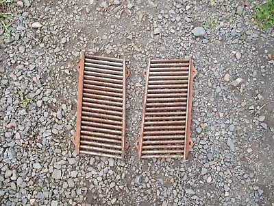 Original Vintage Ferguson T20TE20 Tractor Pair Of Bonnet Grills  Grey Fergie • £26