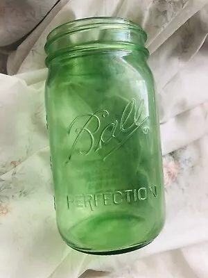  Green Ball Mason Jar Quart 32oz. Wide Mouth 100th Anniversary Vintage • $20