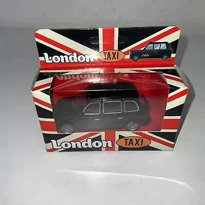 £6.95 • Buy LONDON TAXI BLACK CAB Model Toy Car Boy Dad Birthday Present Gift New