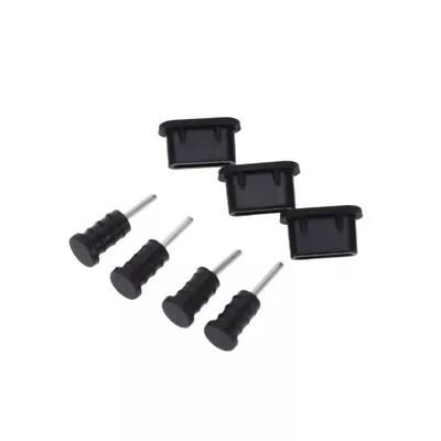 Micro Usb Plug Plugs Plug Port Earphone Jack Caps Protectors • £6.29
