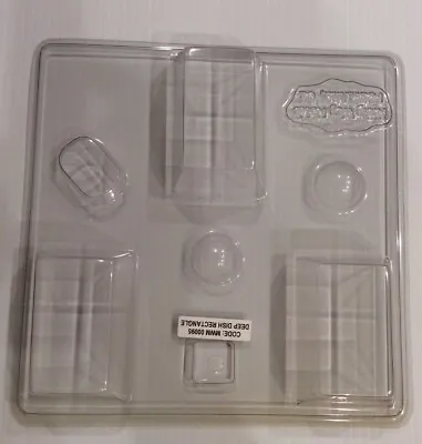 Milky Way Soap Mold Rectangle Deep 3 Cavity Soap Making NEW  #95 • $5