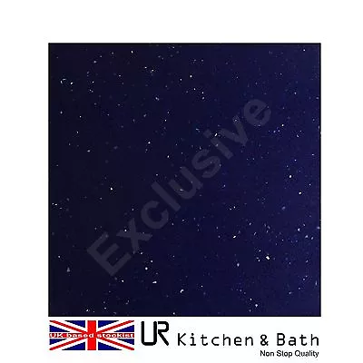 Tiles Sample Blue Quartz Tile With Mirror Fleck • £0.99