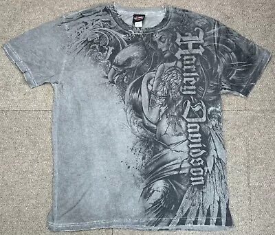 Harley Davidson Voodoo French Quarter Rare Eagle & Female Print T-Shirt Size XL • $39.99