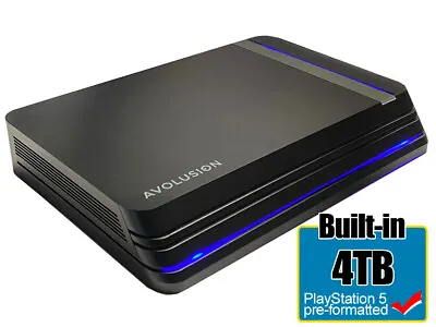 Avolusion PRO X 4TB  USB 3.0 External Gaming Hard Drive For PS5 Game Console • $74.99
