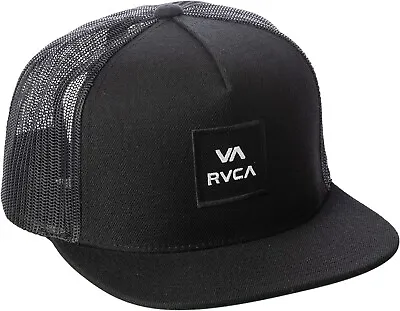RVCA - All The Way Trucker Mens Hat (NEW) Mid Fit SNAPBACK Ruca VA Free Shipping • $29.99