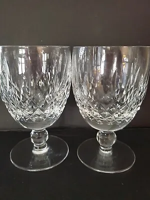 $94.99 • Buy Waterford Crystal KILCASH Water Goblets Set Of 2