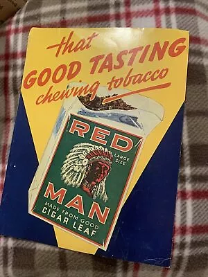 Original Redman Chewing Tobacco Baseball Cards Poster • $39.99