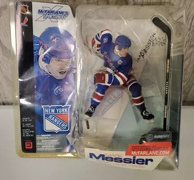 McFarlane Sports Picks NHL Series 3 Mark Messier New York Rangers Figure • $33.99