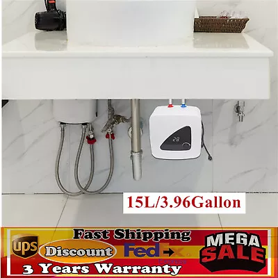 3.962 Gallon Portable Electric Water Heater Electric Hot Water Heater Storage 5L • $99.75