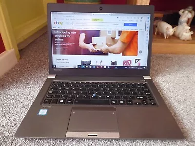 Toshiba Portege Z30-C 13.3 In Laptop I5-6200U 8GB 120GB SSD Windows 10 Pro • £50