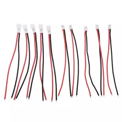 10 Pack JST-PH 2.0 Male Female Connector Adpater Socket Cable RC Battery • £4.39