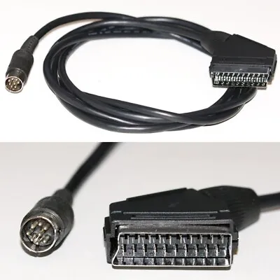 Sinclair ZX Spectrum 128 +2A / +2B / +3 To SCART TV / Monitor Lead / Cable • £17.50