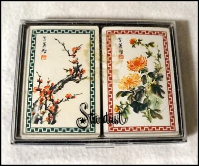 Vintage Stardust Double Deck Playing Cards Sealed Set Japanese Print #A2857 • $15.99