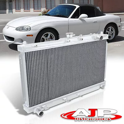 Dual Core MT Manual Transmission Aluminum Radiator For 1999-2005 Mazda Miata MX5 • $134.99